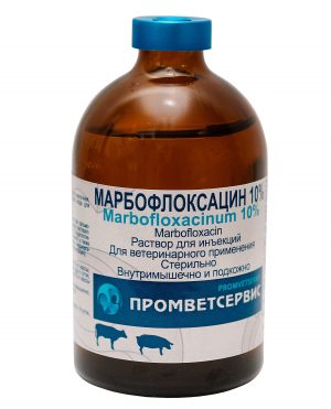 Марбофлоксацин 10% (Беларусь)